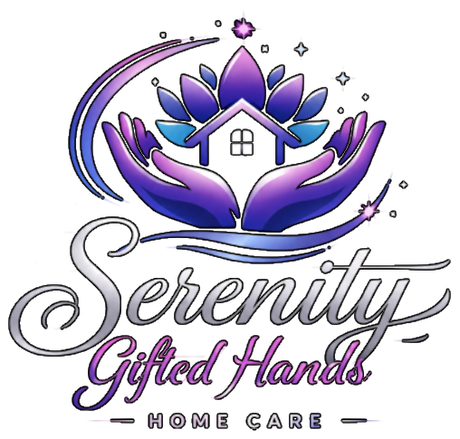 Serenity Gifted Hands Home Care logo
